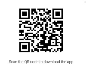 QR code to download conference app