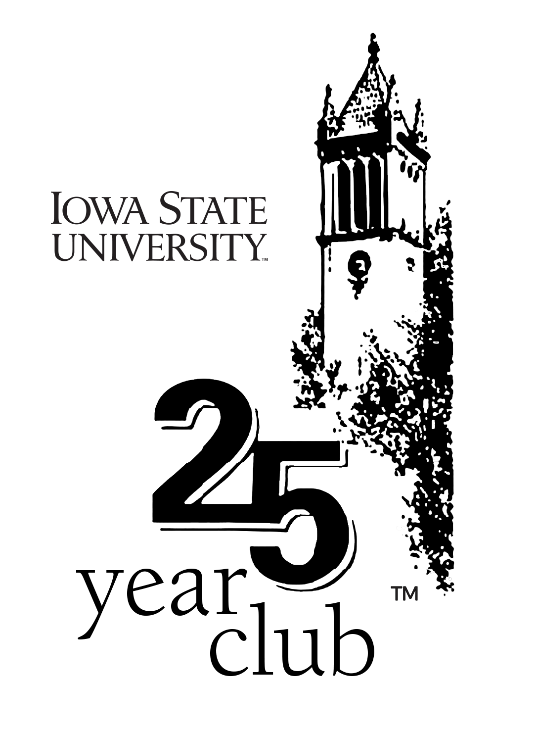 87th Annual Iowa State University 25 Year Club Logo